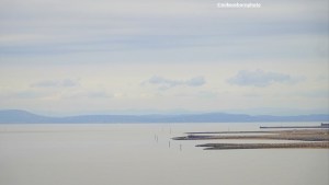 Soft colours captured across Morecambe Bay as seen from the clifftops of Heysham.